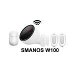 SMANOS WiFi/PSTN Phone Line Smart Alarm System W100