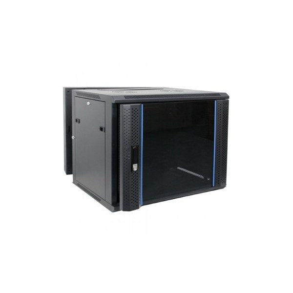 INDO WALLMOUNT RACK 12U Depth 550mm, Double Door